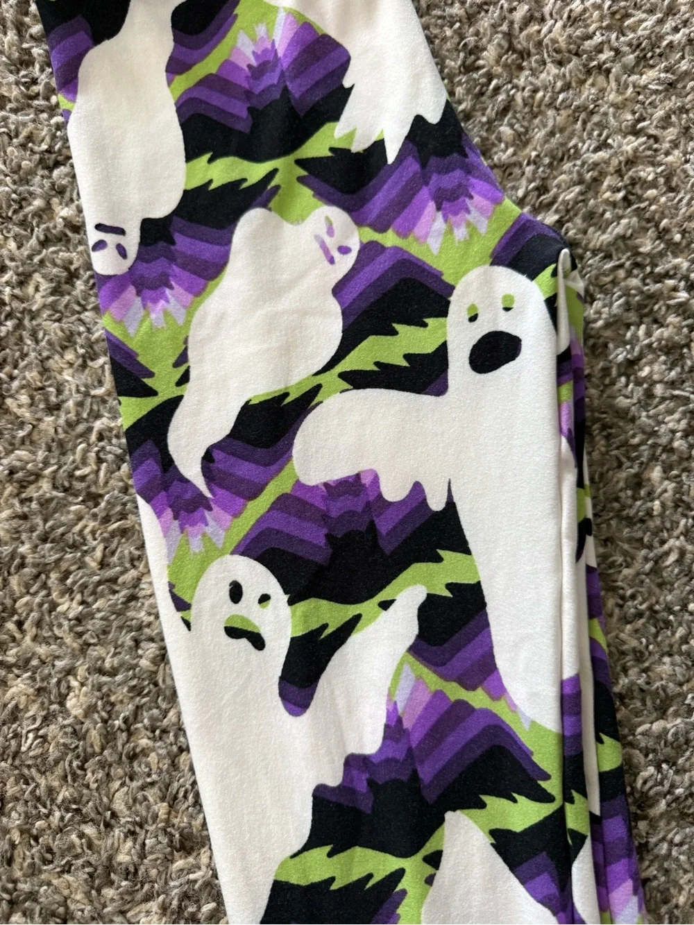 Lularoe Tween Halloween Ghost Leggings- super soft